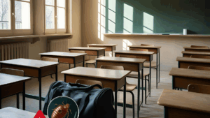 Punaise de lit visible sur une chaise d’école à Paris – infestation en milieu scolaire