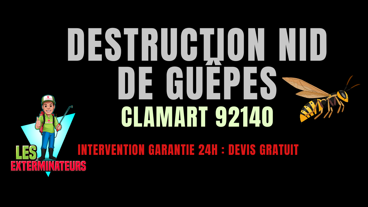Nid de guêpes Clamart