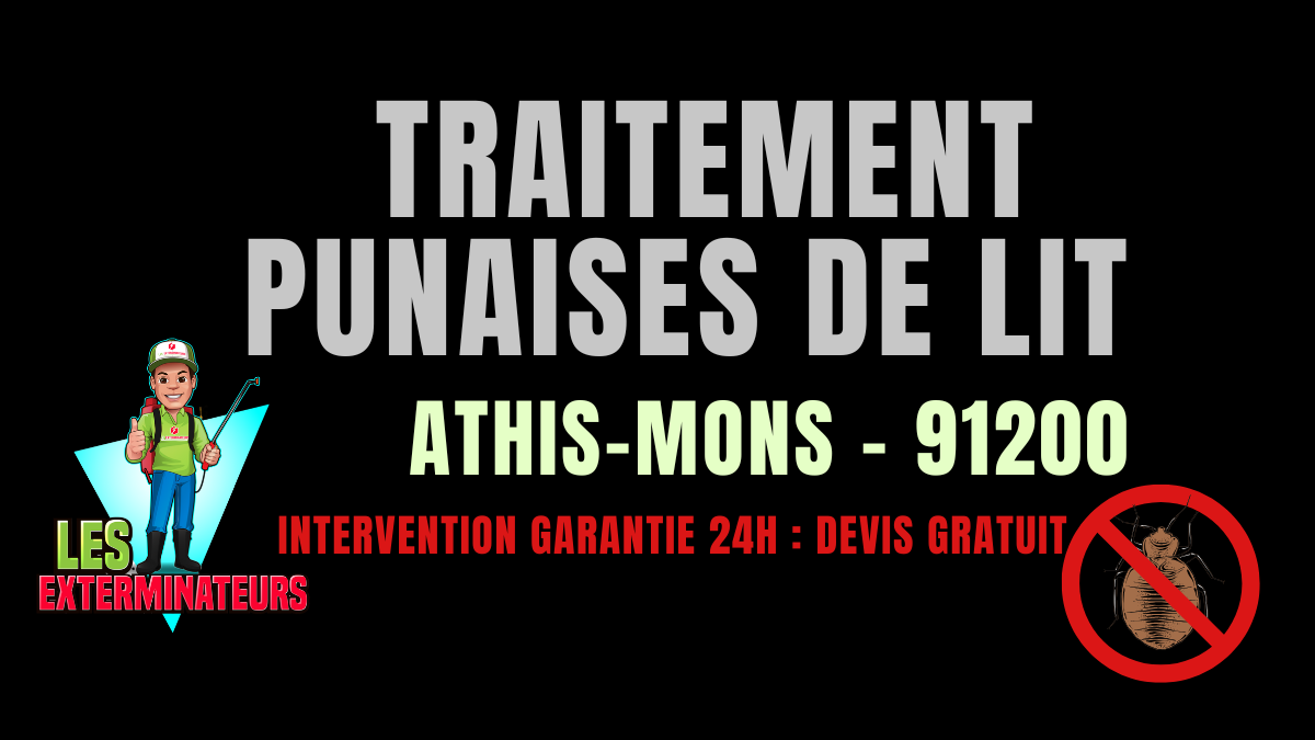 Traitement punaises de lit Athis-Mons