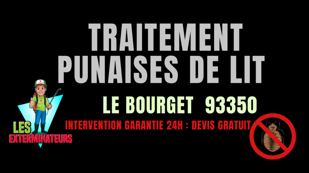Punaises de lit Bourget