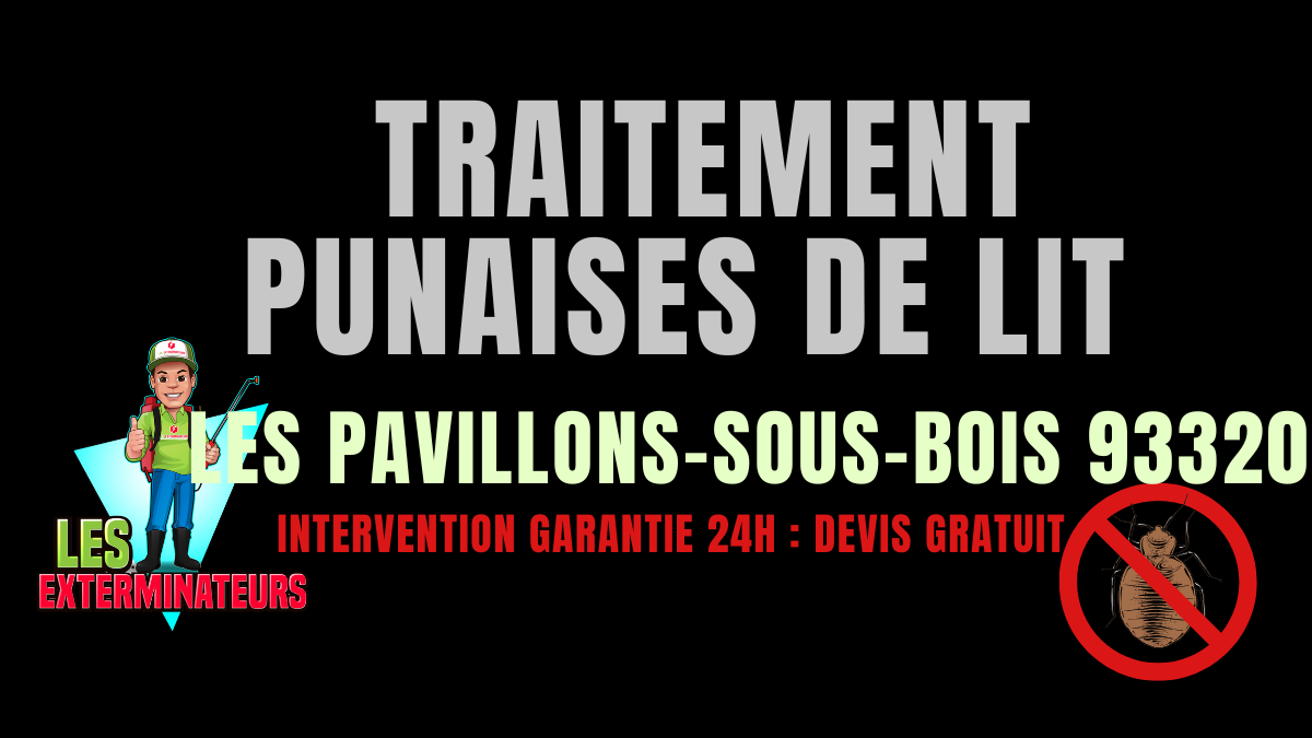 Punaises de lit Les Pavillons-sous-Bois