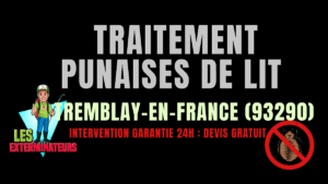 Punaises de lit Tremblay-en-France