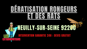 Dératisation rongeurs et des rats Neuilly-sur-Seine