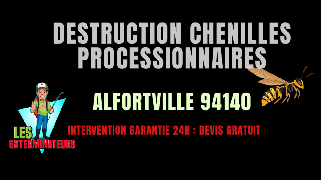 Chenilles processionnaires Alfortville