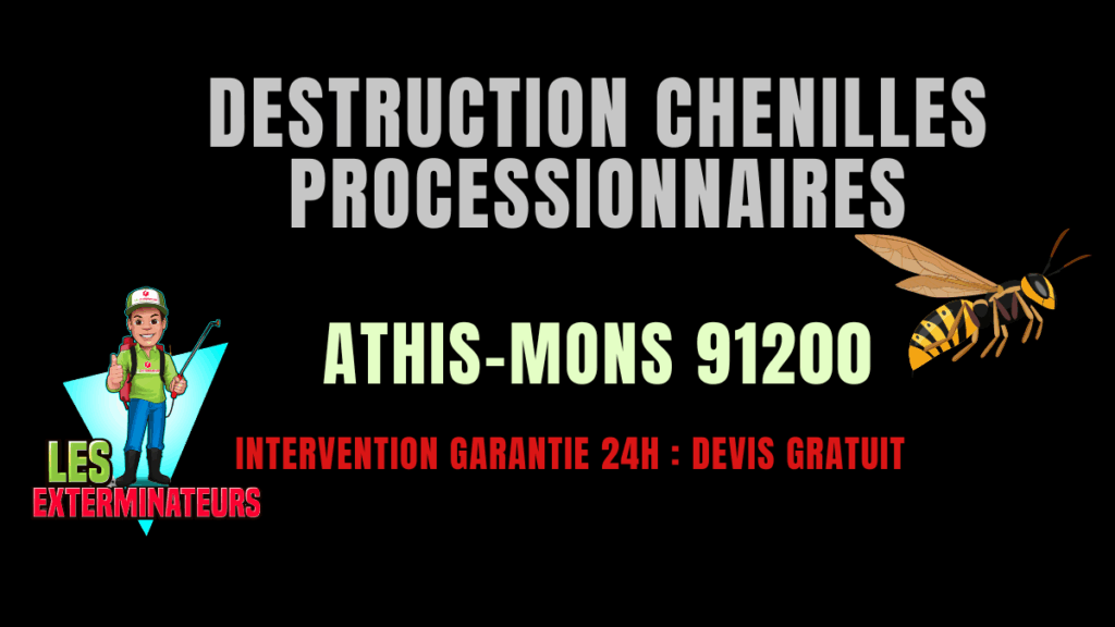 Chenilles processionnaires Athis-mons