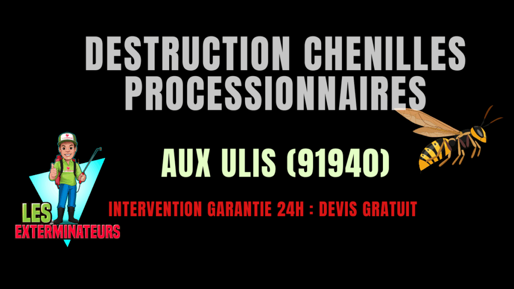 Chenilles processionnaires aux Ulis