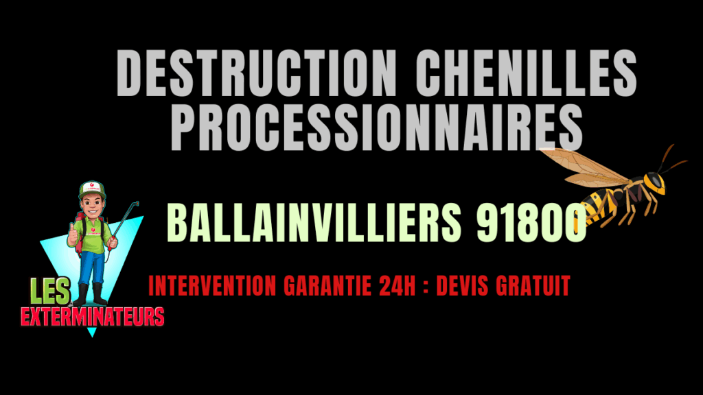 Chenilles processionnaires Ballainvilliers