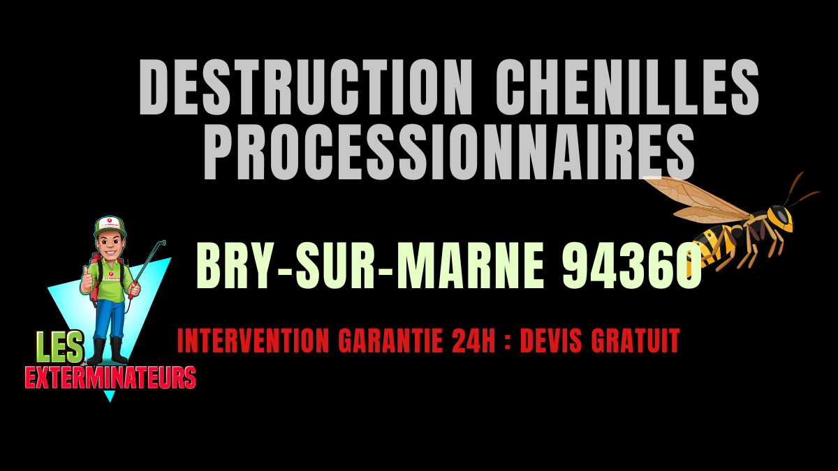 Chenilles processionnaires Bry-sur-Marne