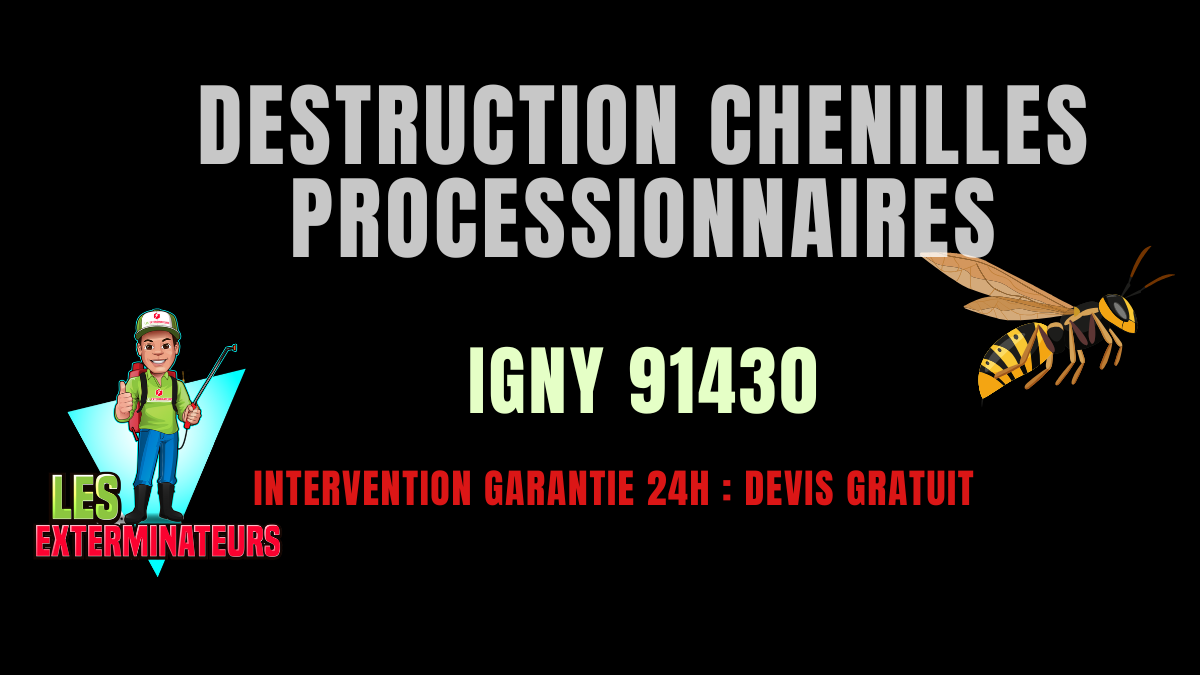Chenilles processionnaires Igny
