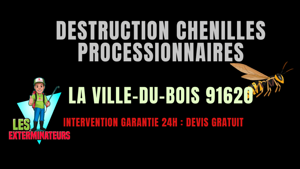 Chenilles processionnaires La Ville-du-Bois