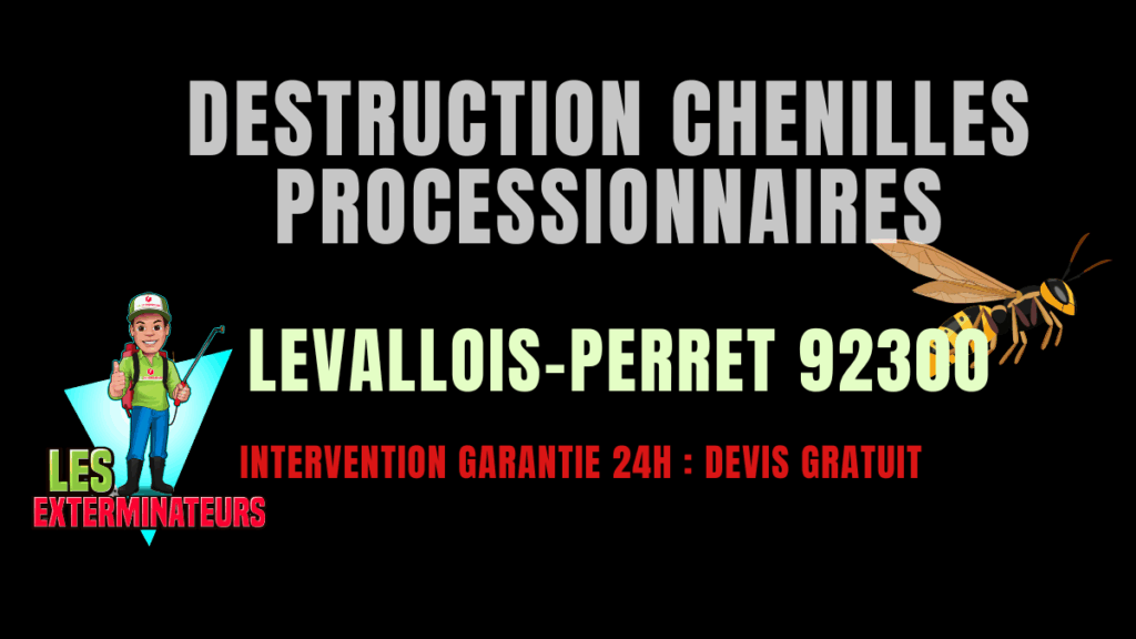 Chenilles processionnaires Levallois-Perret