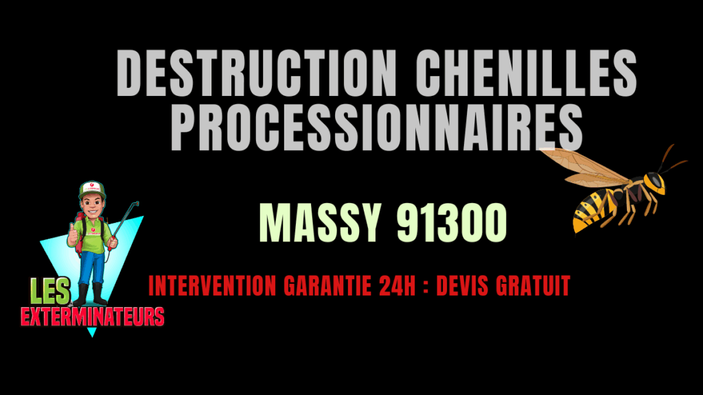 Chenilles processionnaires Massy