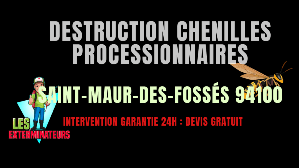 Chenilles processionnaires Saint-Maur-des-Fossés