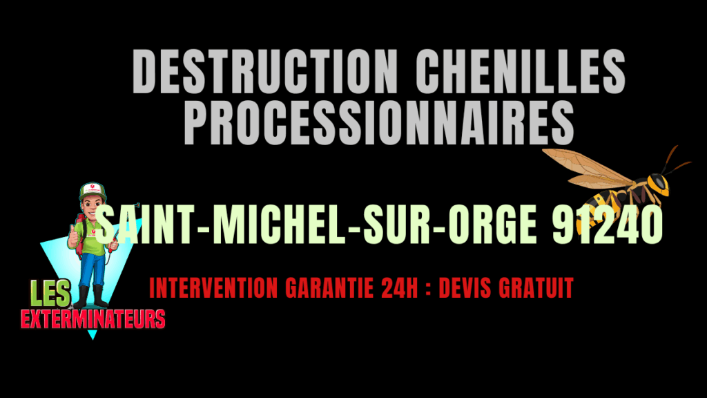 Chenilles processionnaires Saint-Michel-sur-Orge