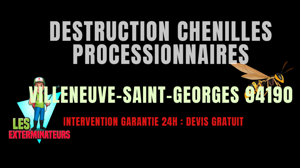 Chenilles processionnaires Villeneuve-Saint-Georges