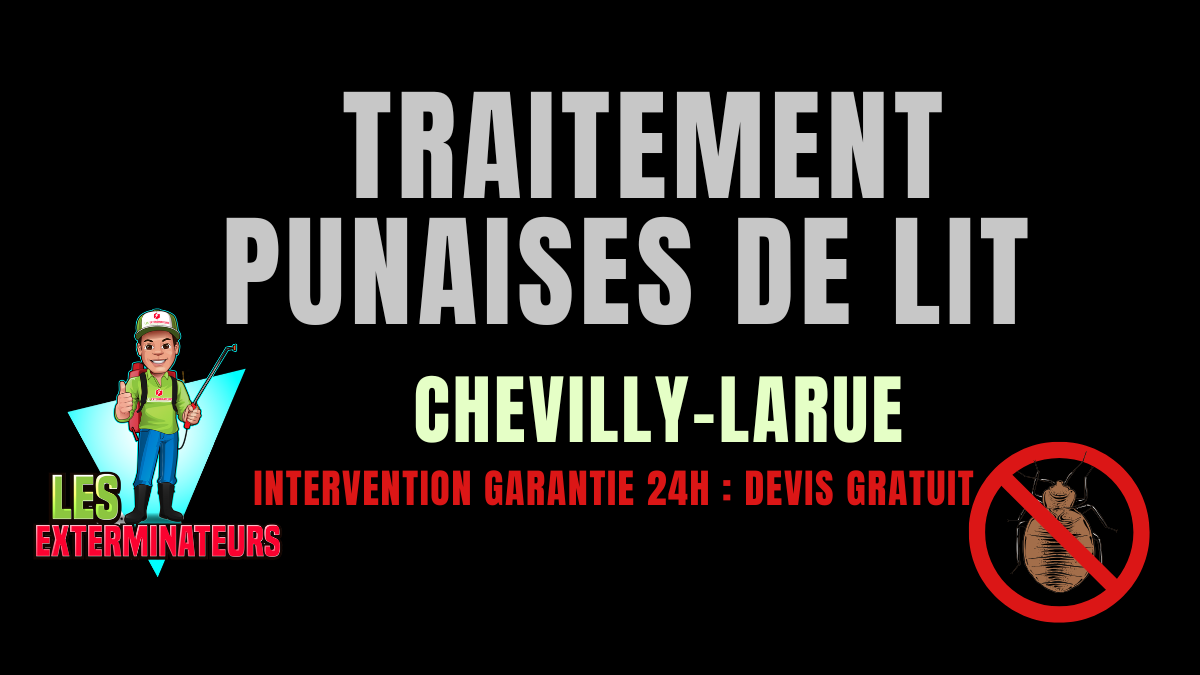 Punaises de lit Chevilly-Larue