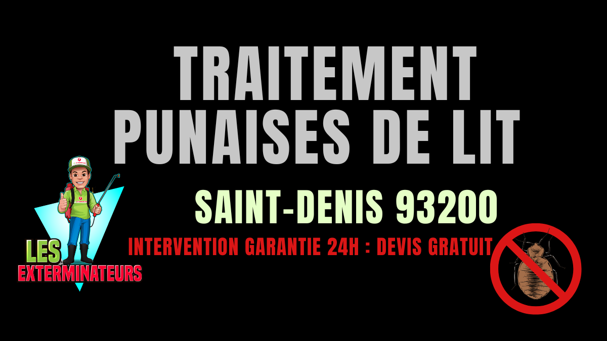 Punaises de lit Saint-Denis