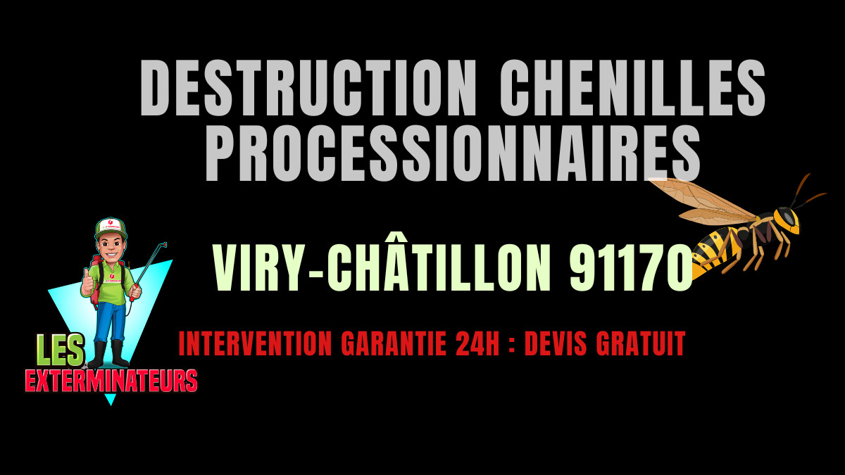 Chenilles processionnaires Viry-Châtillon
